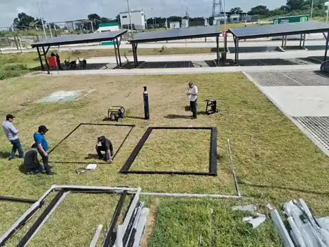 Fabricación y montaje · Escaparates · Tren Maya