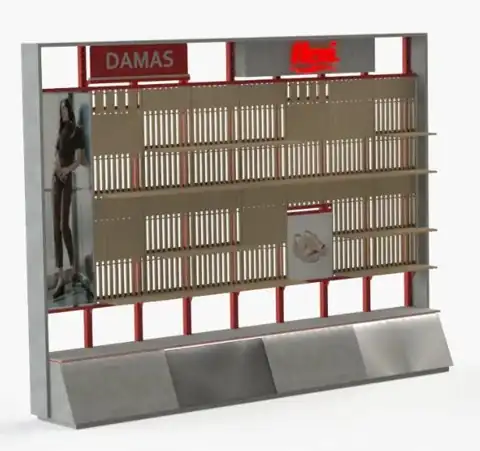 Visualizaciones de la propuesta · Flexi · Concepto de tienda