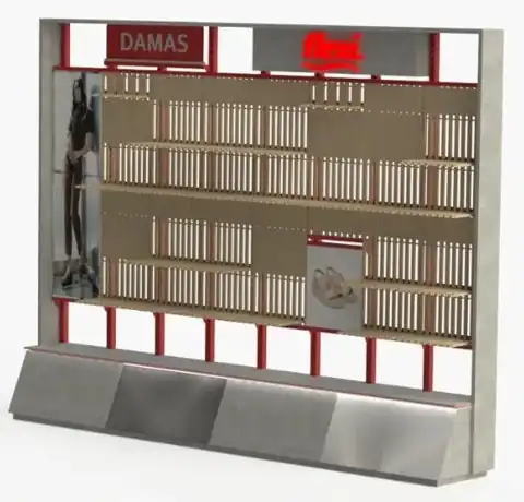 Visualizaciones de la propuesta · Flexi · Concepto de tienda