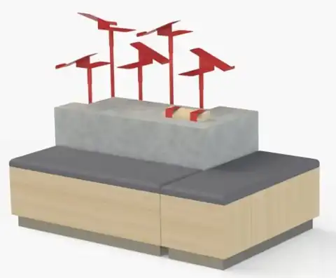 Visualizaciones de la propuesta · Flexi · Concepto de tienda