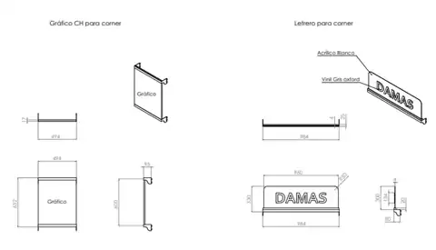 Planos y especificaciones · Flexi · Concepto de tienda