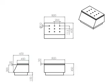 Planos y especificaciones · Flexi · Concepto de tienda
