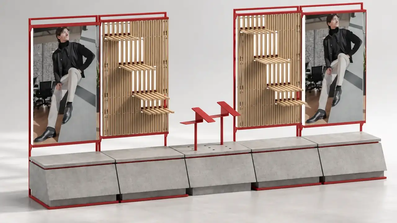 Flexi · Concepto de tienda