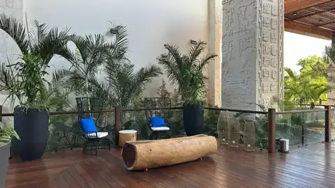 El hotel · Hotel Mundo Maya Calakmul