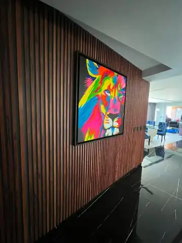 Sala de TV, estancia, pasillo y comedor · Lantana Santa Fe
