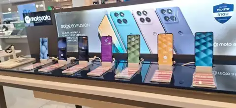 Exhibición en puntos de venta · Motorola