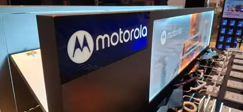 Exhibición en puntos de venta · Motorola