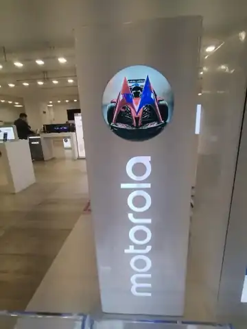 Exhibición en puntos de venta · Motorola