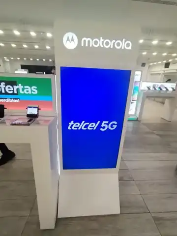 Exhibición en puntos de venta · Motorola
