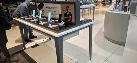 Exhibición en puntos de venta · Motorola